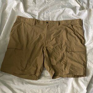 Duluth Trading Co. Khaki Cargo Shorts Mens Size 48